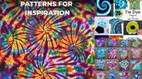 53+ Tie Dye Patterns Material