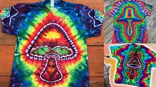 76+ Tie Dye Patterns Mushroom