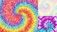 52+ Tie Dye Patterns Pastel