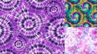 91+ Tie Dye Patterns Purple