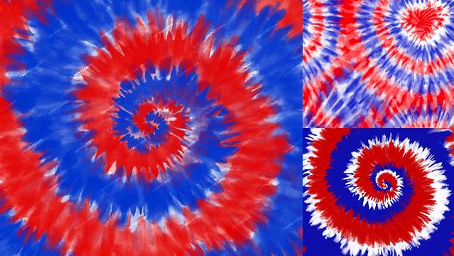 21+ Tie Dye Patterns Red And Blue