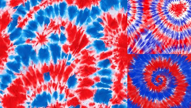 82+ Tie Dye Patterns Red White And Blue