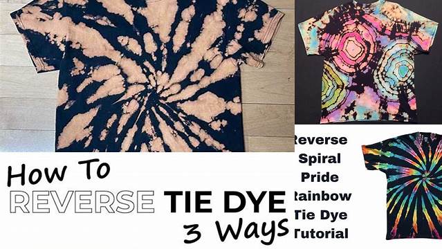 53+ Tie Dye Patterns Reverse