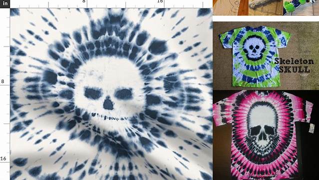 63+ Tie Dye Patterns Skull