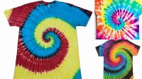 38+ Tie Dye Patterns Spiral Design