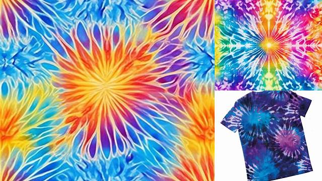 40+ Tie Dye Patterns Starburst