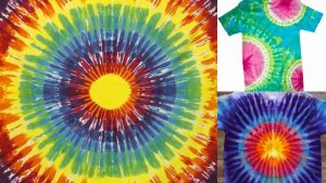 79+ Tie Dye Patterns Sunburst