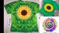 99+ Tie Dye Patterns Sunflower