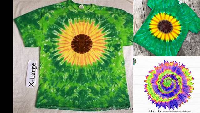 99+ Tie Dye Patterns Sunflower