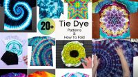 99+ Tie Dye Patterns Tutorial