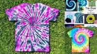 66+ Tie Dye Patterns Two Colors