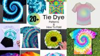 89+ Tie Dye Patterns Wikihow