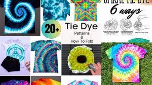 37+ Tie Dye Patterns With Instructions