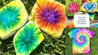 23+ Tie Dye Patterns With Rocks