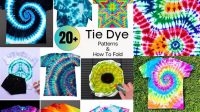 85+ Tie Dye Patterns With Wax