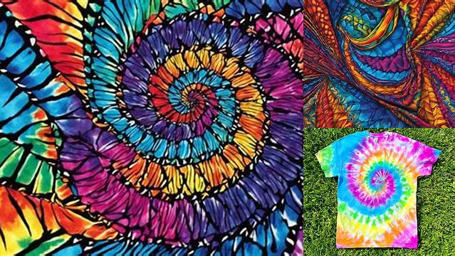 64+ Tie Dye Patterns Without Rubber Bands