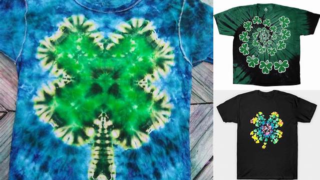 15+ Tie Dye Shamrock Pattern