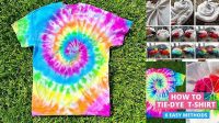 94+ Tie Dye Shirt Designs Step By Step