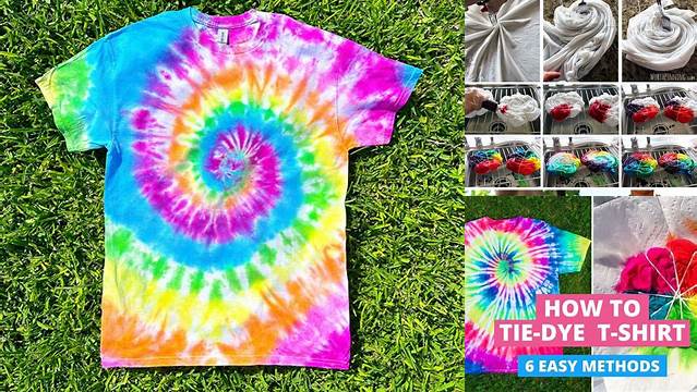 94+ Tie Dye Shirt Designs Step By Step