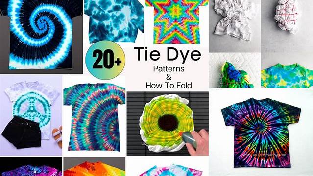 93+ Tie Dye Shirt Folding Patterns