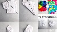 46+ Tie Dye Shirt Folding Techniques With Pictures