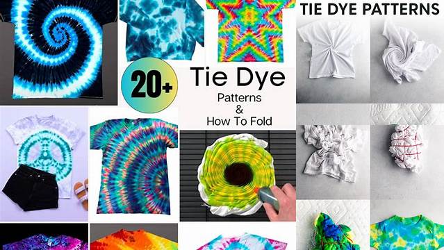 13+ Tie Dye Shirt Folding Techniques