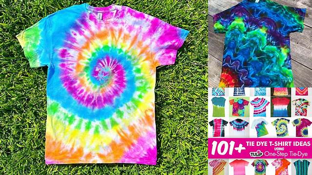 72+ Tie Dye Shirt Patterns Diy