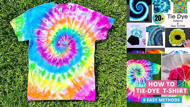 89+ Tie Dye Shirt Patterns How To