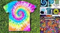 53+ Tie Dye Shirt Patterns Step By Step