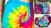 39+ Tie Dye Shorts Designs