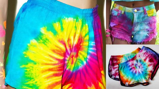 39+ Tie Dye Shorts Designs