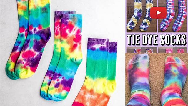 98+ Tie Dye Socks Patterns