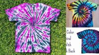 9+ Tie Dye Spiral 2 Colors