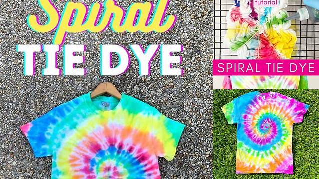 81+ Tie Dye Spiral Step By Step