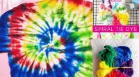 29+ Tie Dye Spiral Techniques