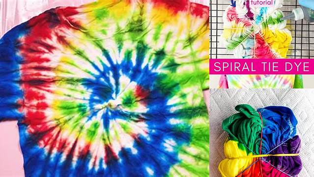 29+ Tie Dye Spiral Techniques