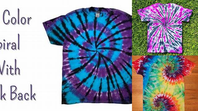 47+ Tie Dye Spiral Two Colors