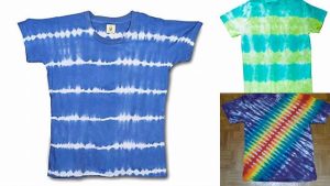 55+ Tie Dye Stripes Horizontal