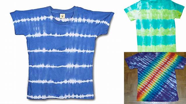 55+ Tie Dye Stripes Horizontal