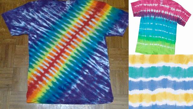 95+ Tie Dye Stripes Pattern