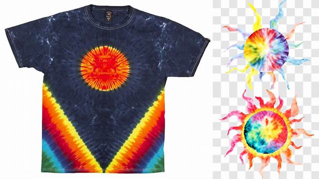 6+ Tie Dye Sun Pattern