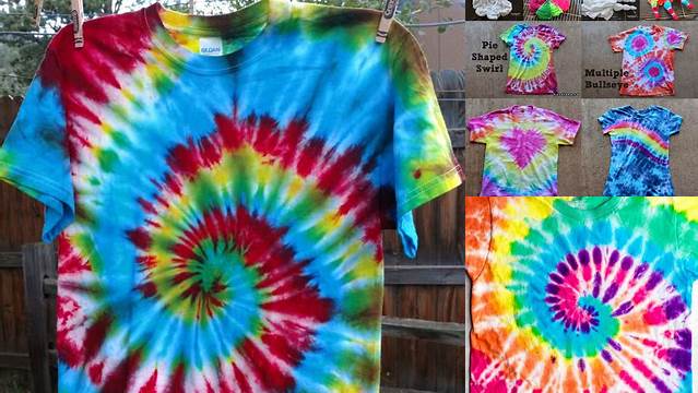 55+ Tie Dye T Shirt Pattern Ideas