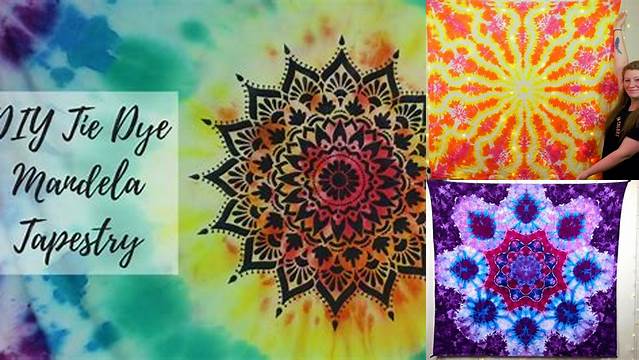 71+ Tie Dye Tapestry Tutorial