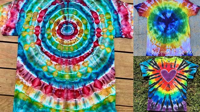 20+ Tie Dye Techniques Bullseye