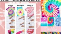 60+ Tie Dye Techniques For Beginners