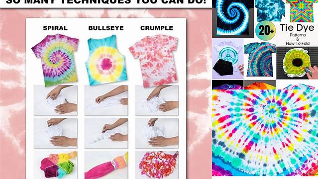 57+ Tie Dye Techniques Kids