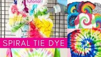 41+ Tie Dye Techniques Spiral