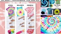 94+ Tie Dye Techniques With Pictures