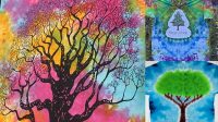 36+ Tie Dye Tree Pattern