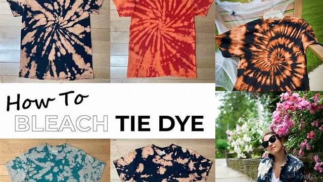 97+ Tie Dye Tutorial Bleach